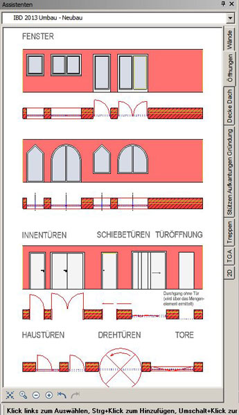 Assistent Fenster