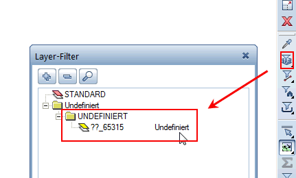 Allplan Layer undefiniert