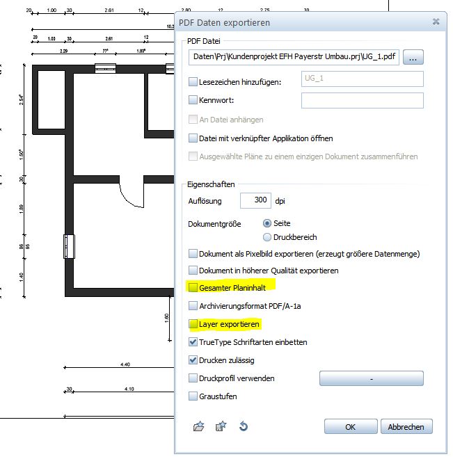 PDF Export