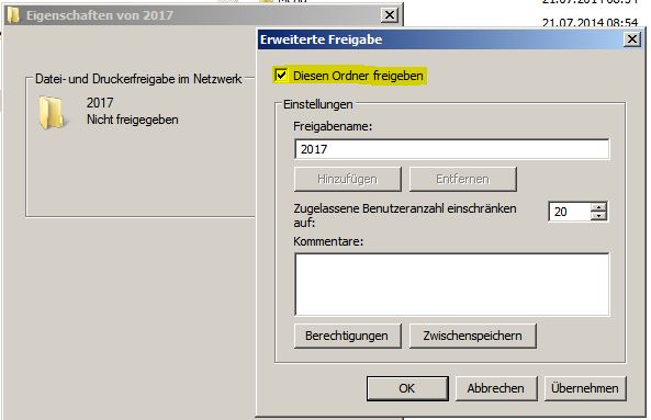 Installation Allplan 2017: Dateiablageordner benennen und mit OK bestätigen