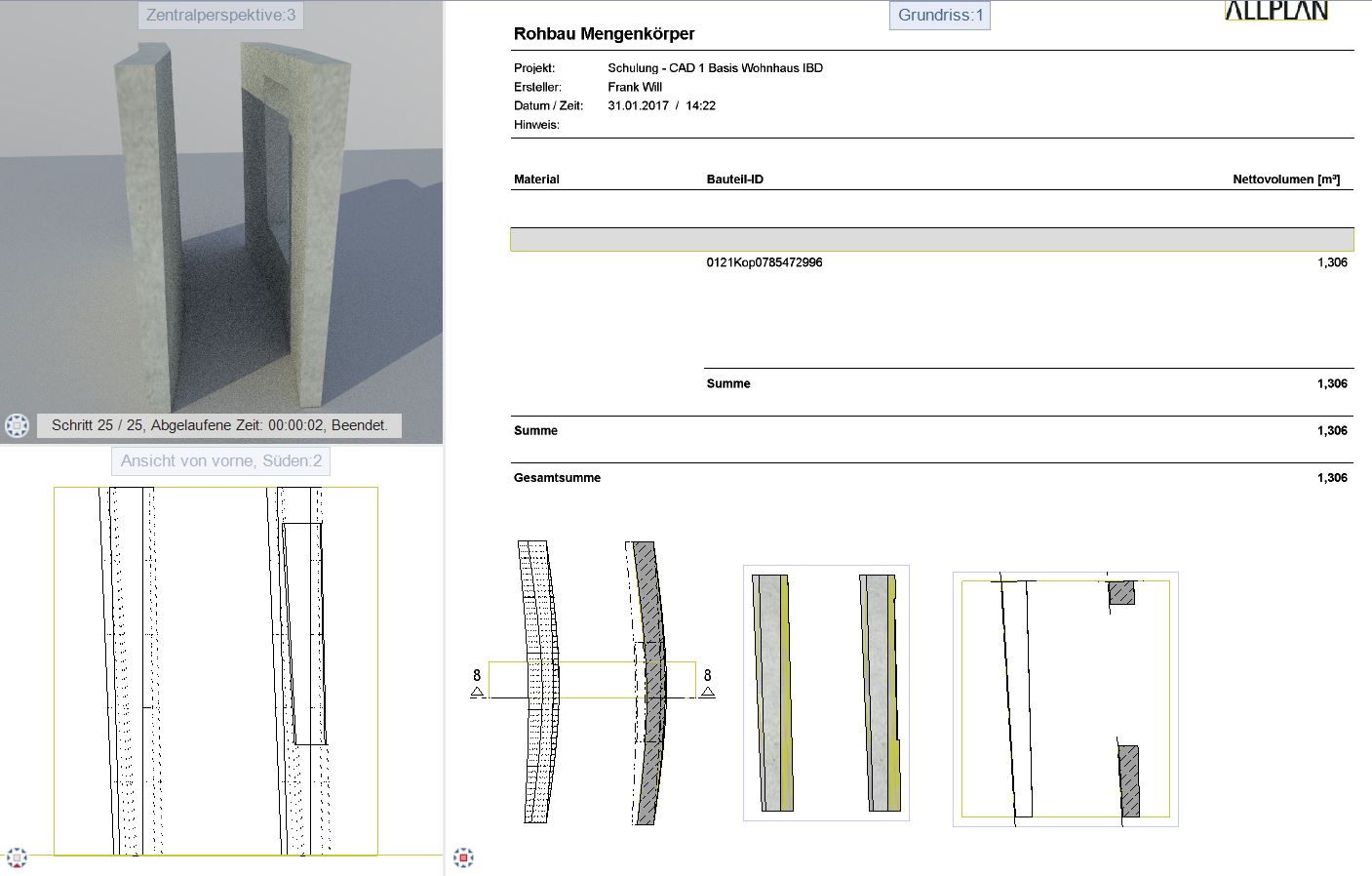 Bestandplanung 3D Parasolid