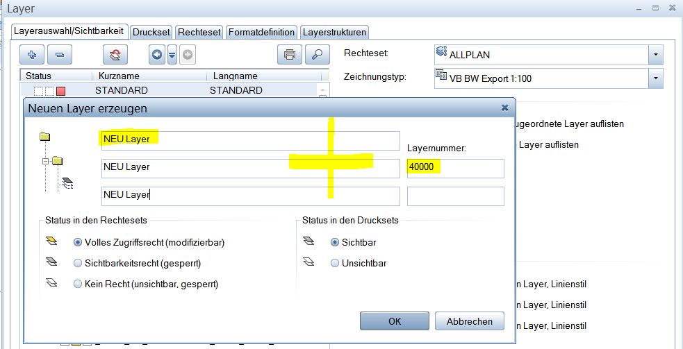 neue Layer