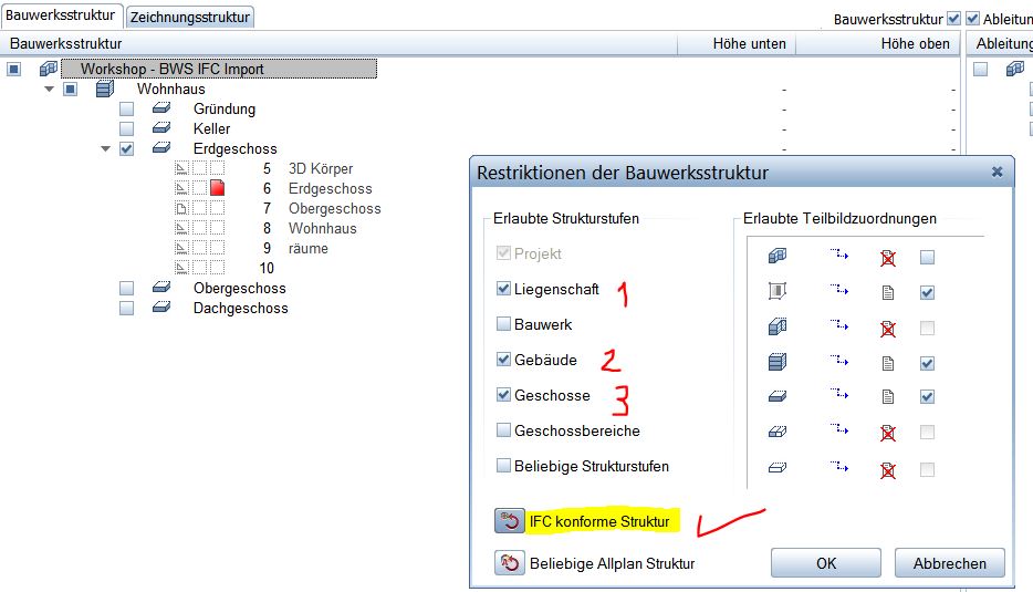 Restriktionen IFC Struktur 02